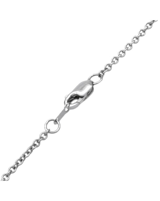Diamonds by the Yard Necklace in White Gold